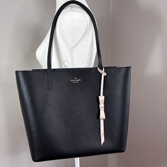 Kate Spade Lawton Way Smooth Zip-Top Tote Bag - Picture 1 of 7